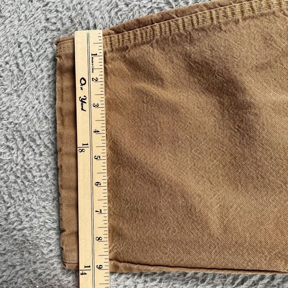 Bulwark FR Pants Mens 36x32 Tan Carpenter Pants Workwear Canvas - Picture 8 of 11
